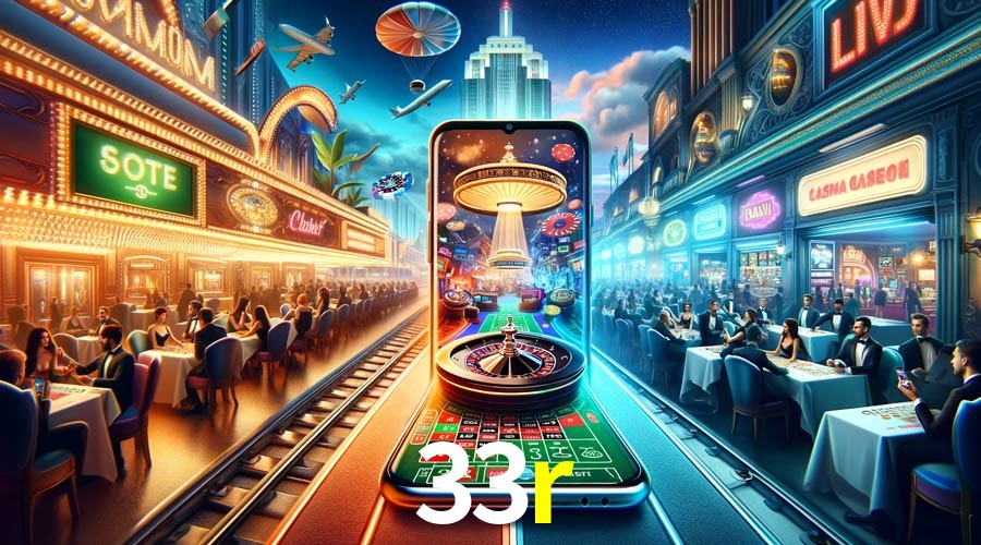 APP oficial da 33r para mobile